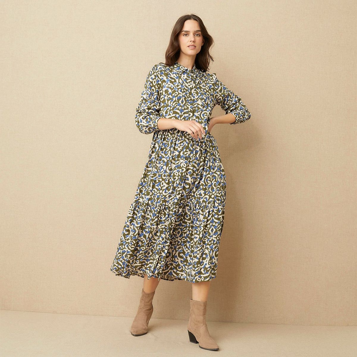 UNIVERSITY CLUB - Vestido Mujer Medio con Estampado University Club