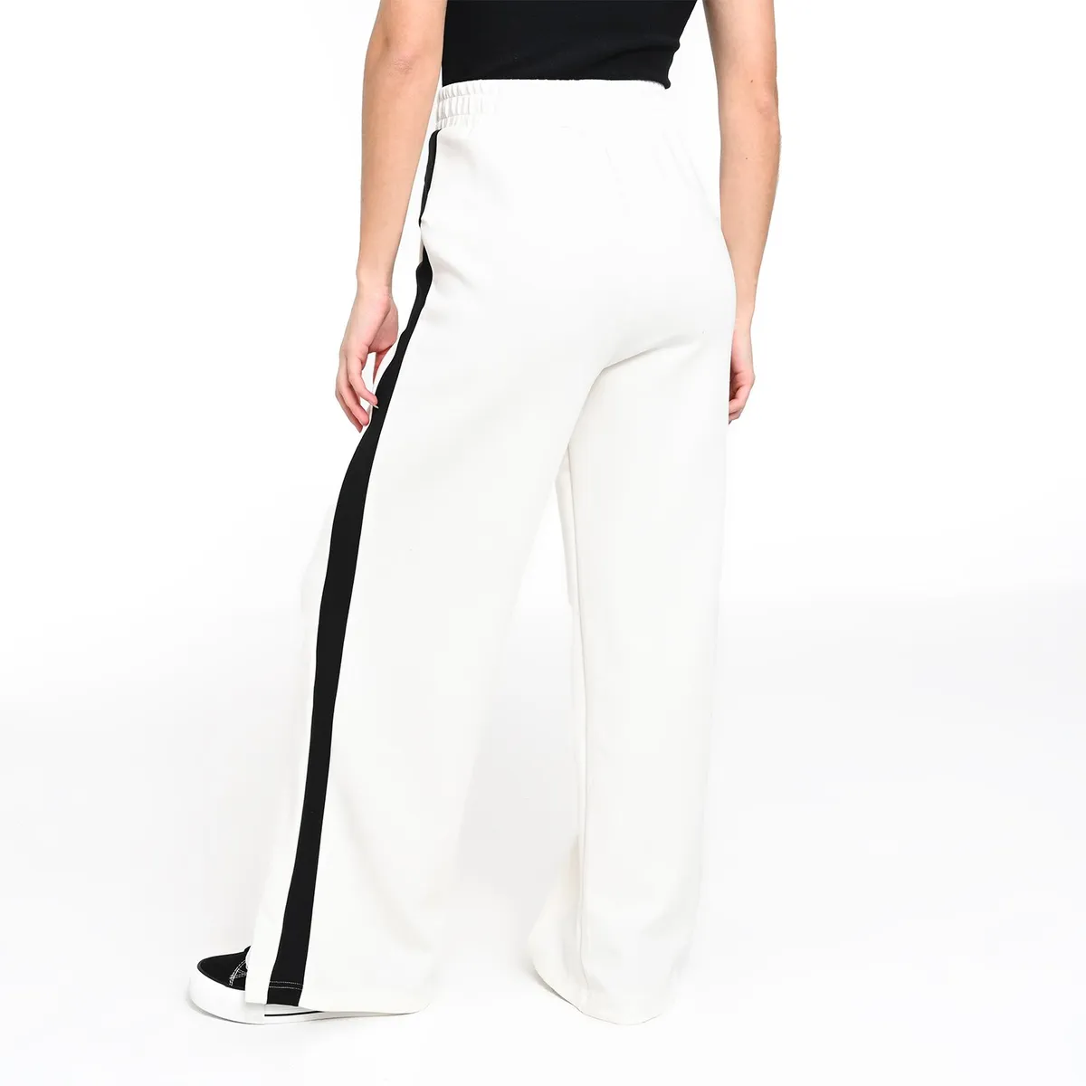 SYBILLA - Pantalón Wide leg Mujer Tiro alto Sybilla