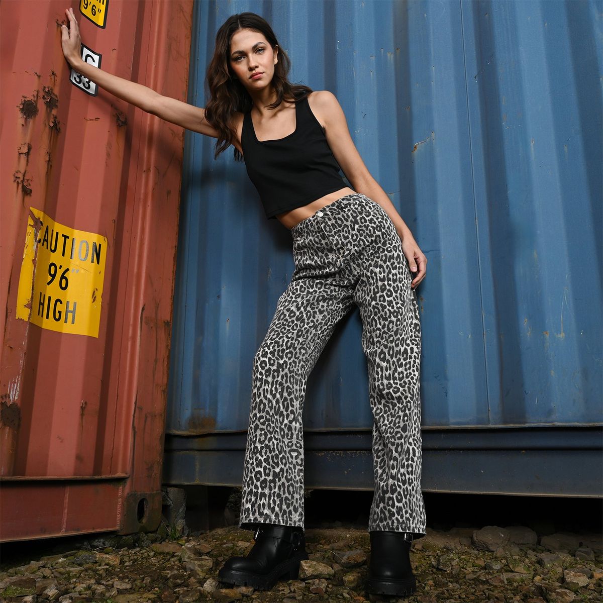 SYBILLA - Jean Recto Mujer Tiro medio Sybilla