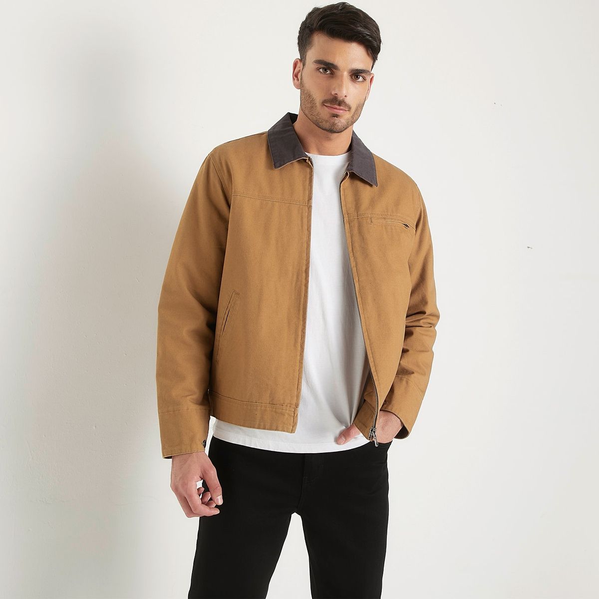 BASEMENT - Chaqueta Hombre Algodón BASEMENT