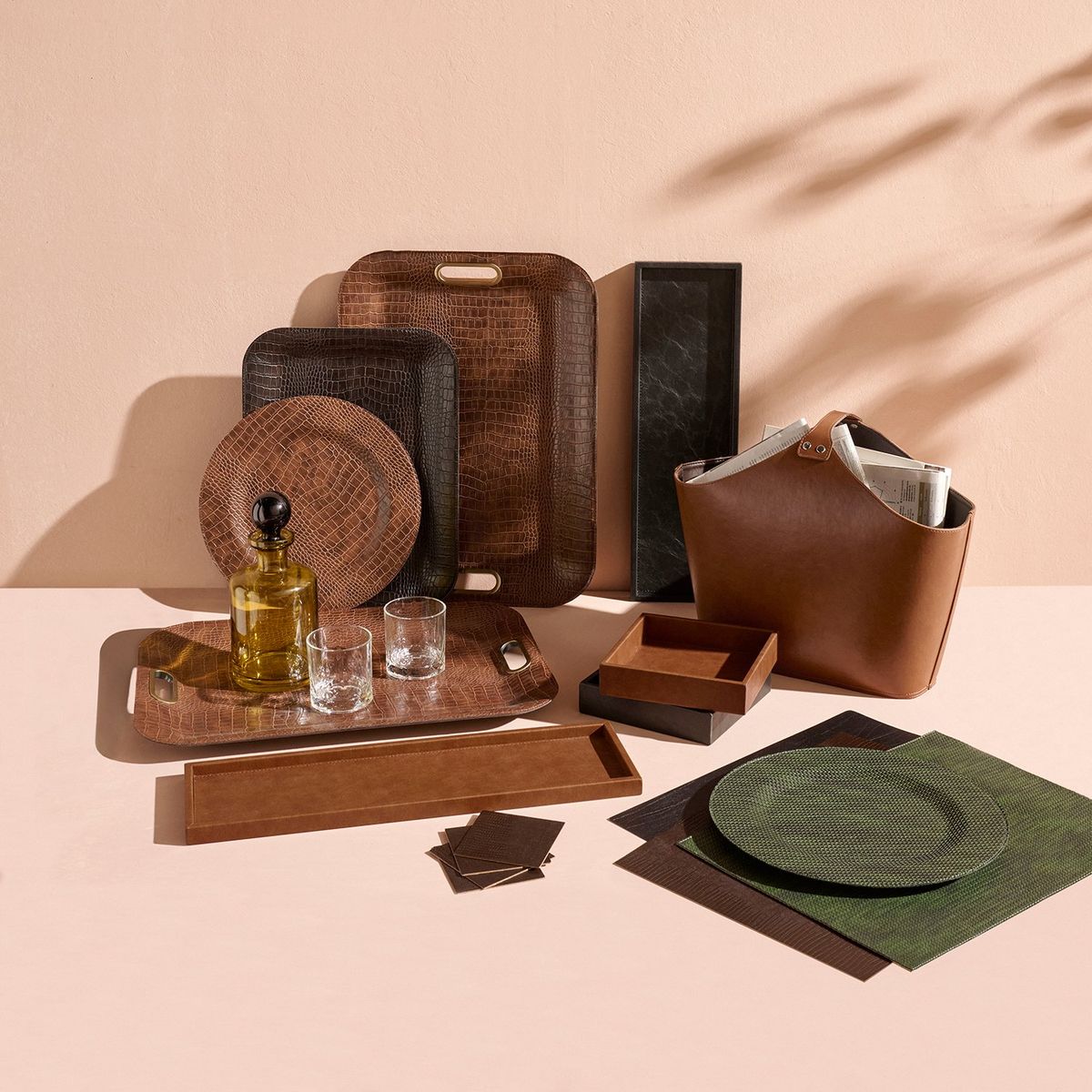 ARTPELLE - Bandeja decorativa Cappadocia 55x40x3 cm Artpelle