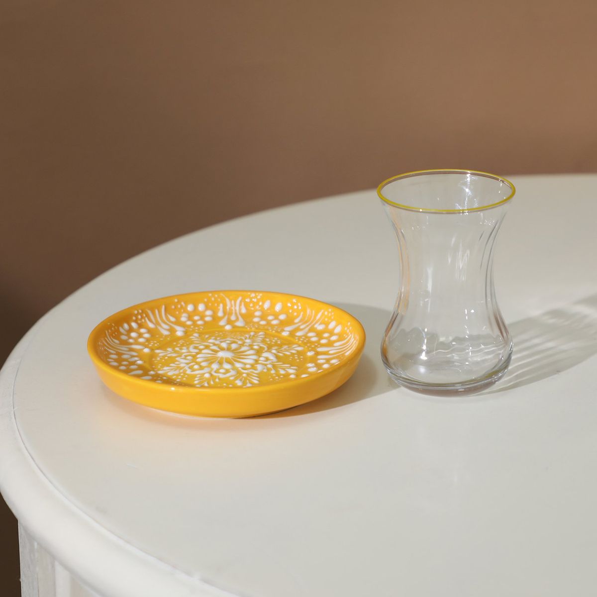  - Set de Té: Plato + Vaso Estambul Myth Arts