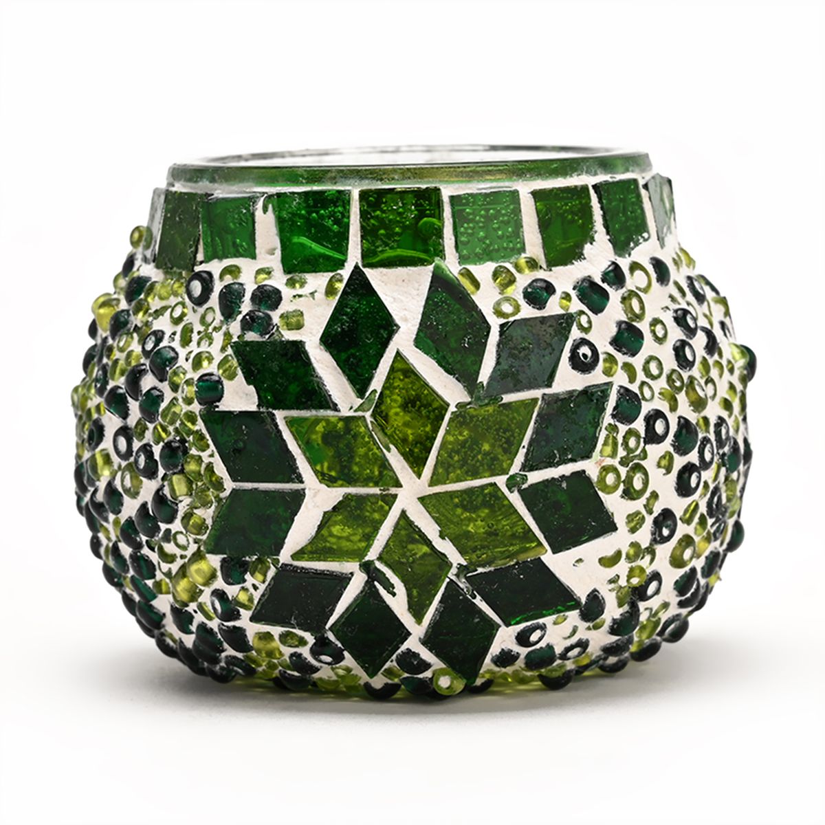 DVC - Porta vela en vidrio Ankara 5.5 cm DVC