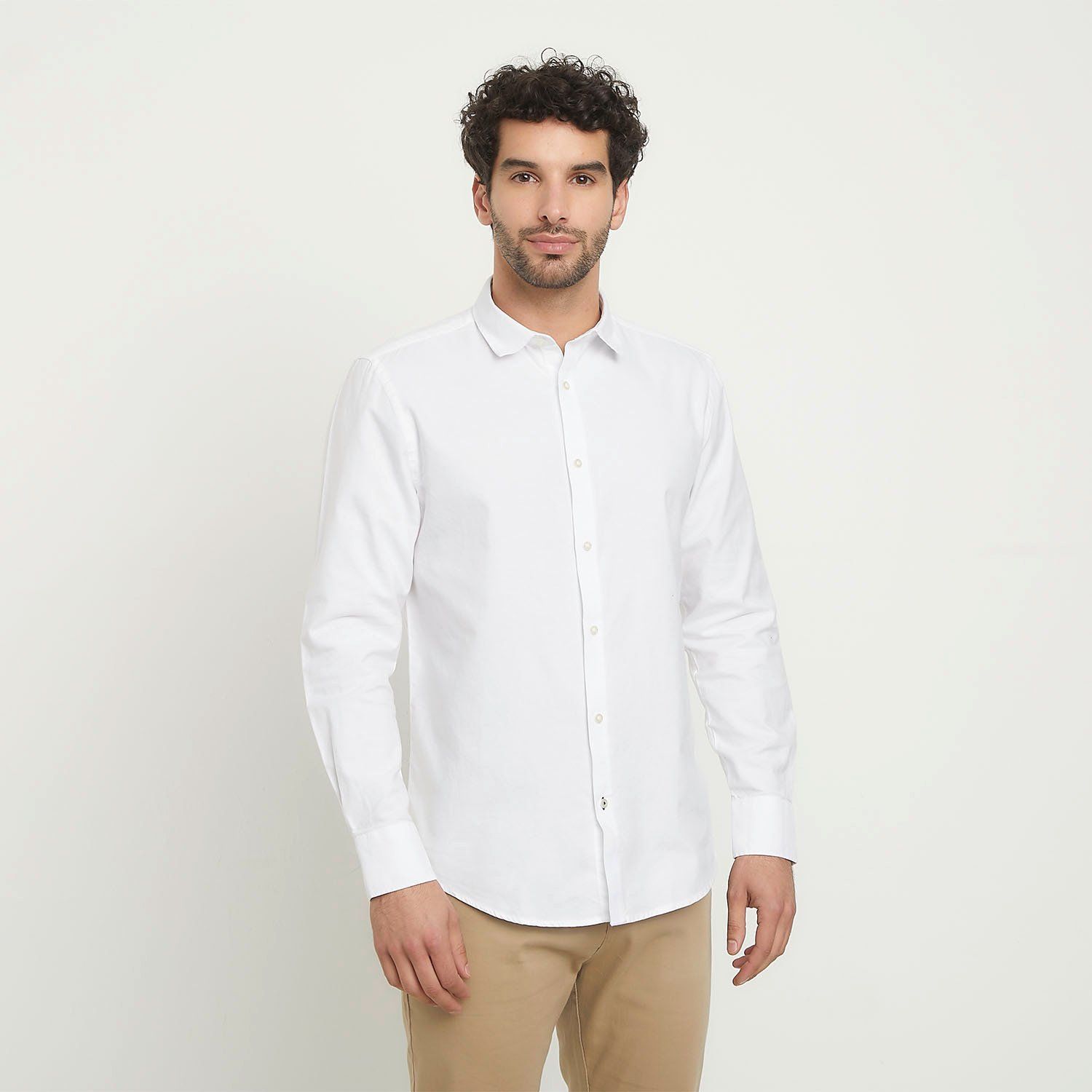 Camisa Hombre Manga larga Regular fit Basement BASEMENT
