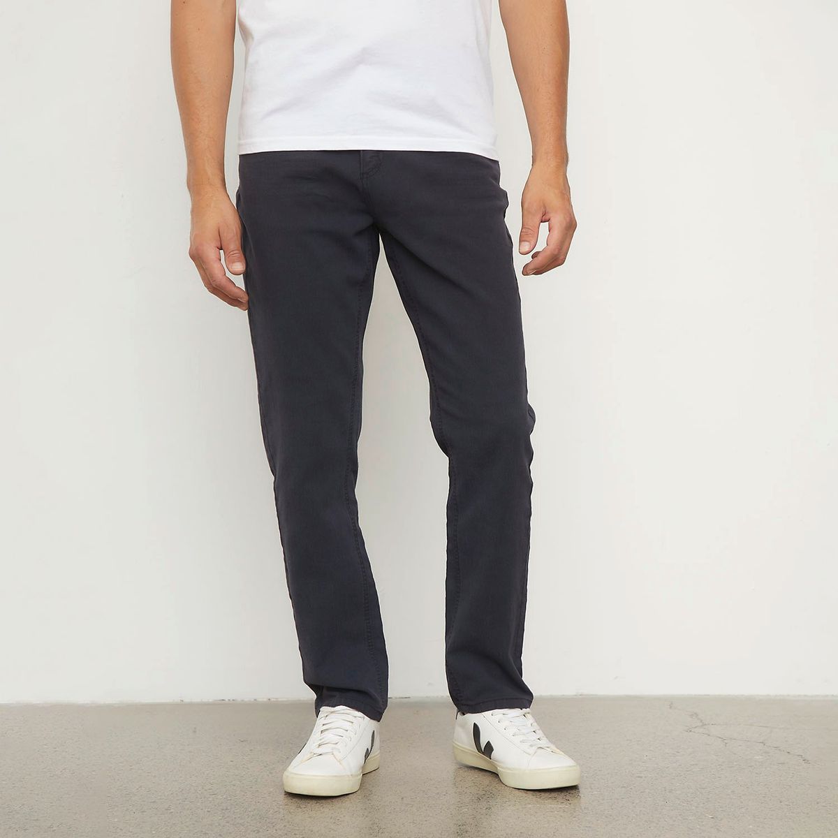 BASEMENT - Pantalón 5 Bolsillos Hombre Slim de Algodón Basement