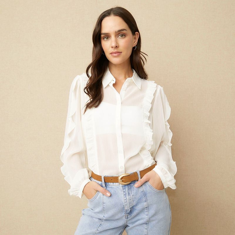 UNIVERSITY CLUB - Blusa Mujer Boleros Manga larga University Club