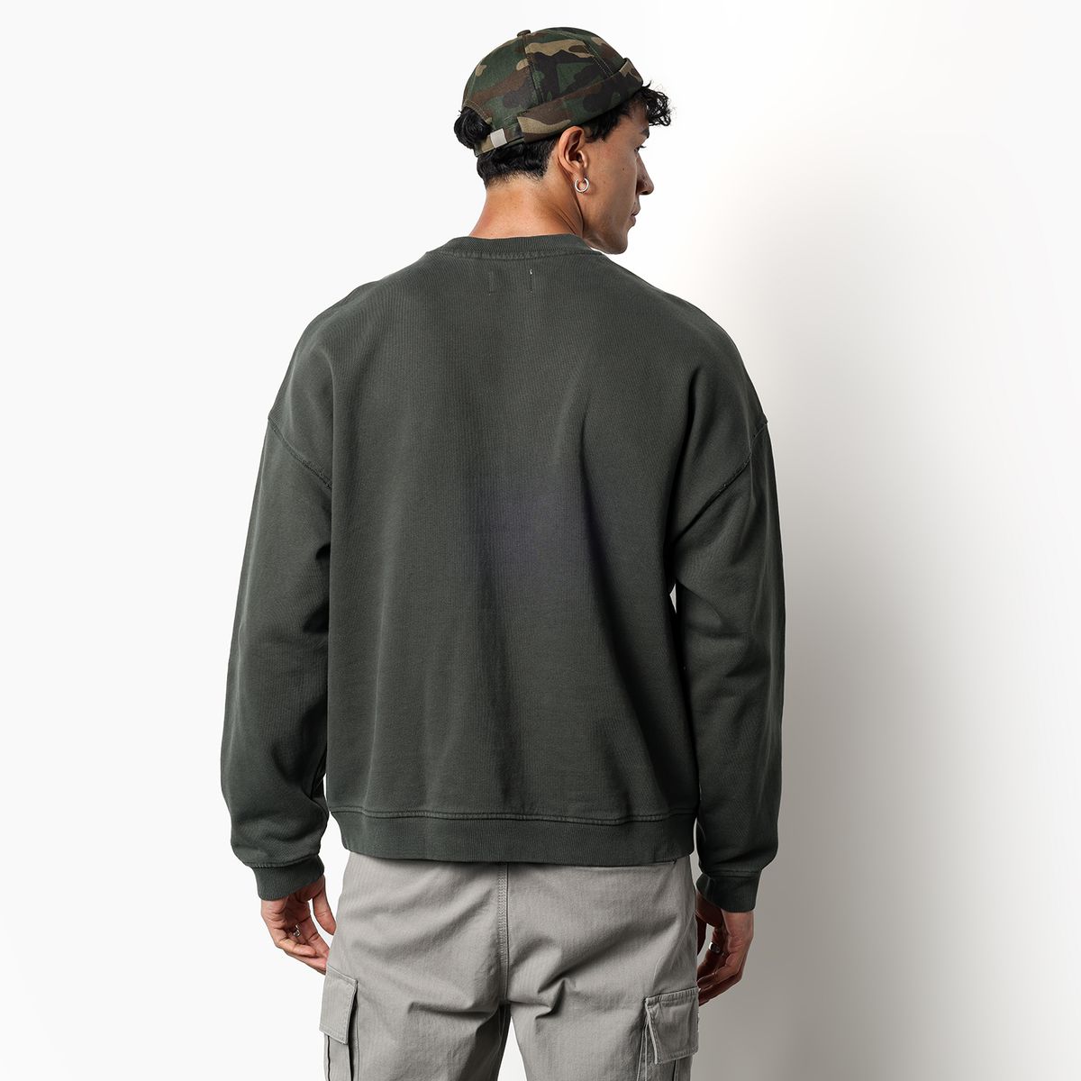 DENIMLAB - Buzo Hombre con Logo de Algodón Denimlab