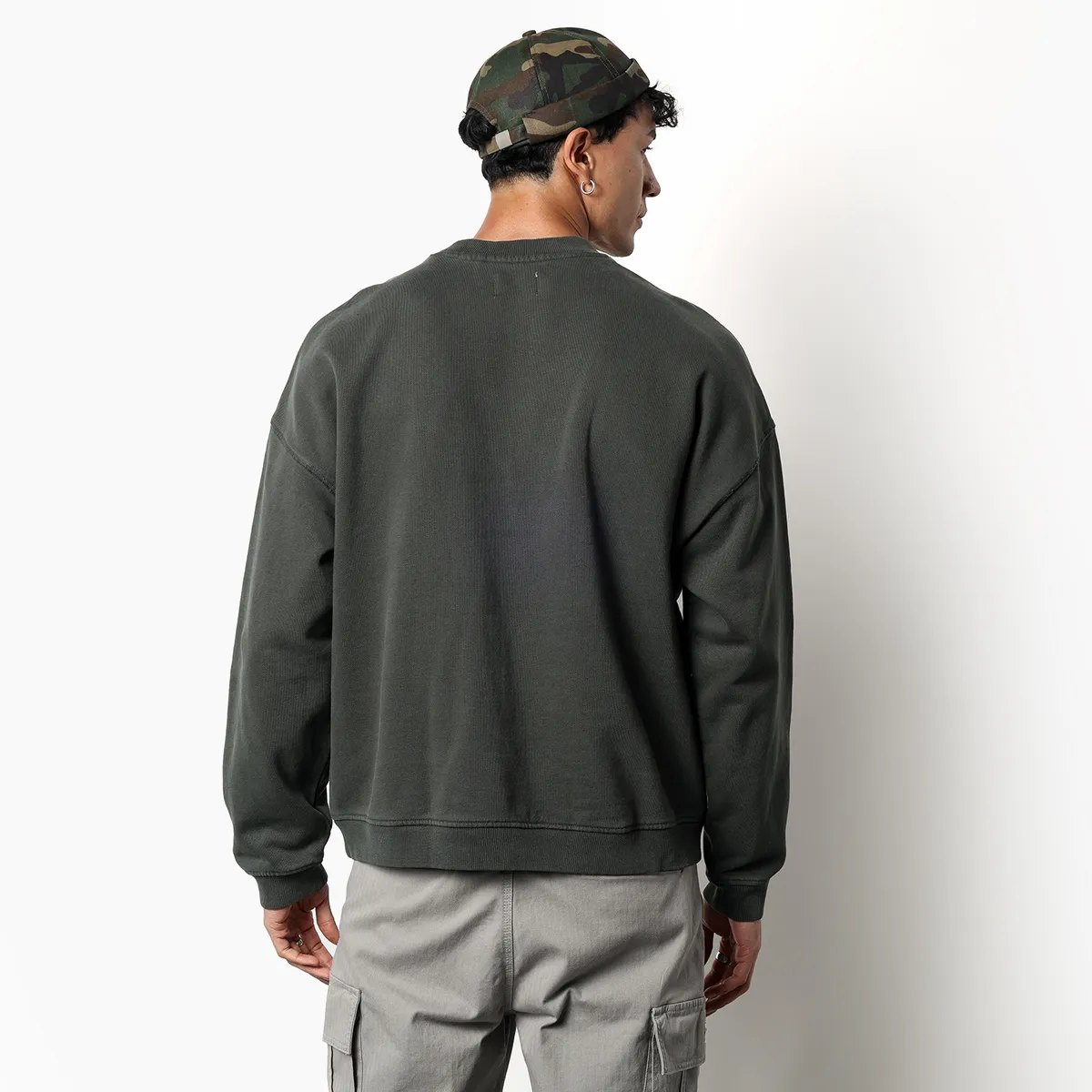 DENIMLAB - Buzo Hombre con Logo de Algodón Denimlab