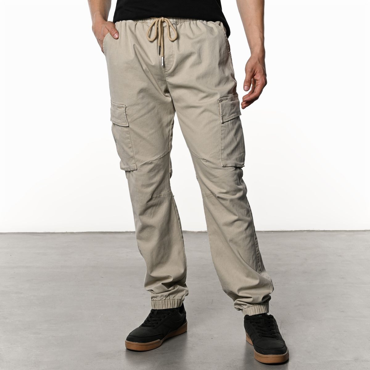 DENIMLAB - Pantalón cargo Hombre de Algodón Denimlab