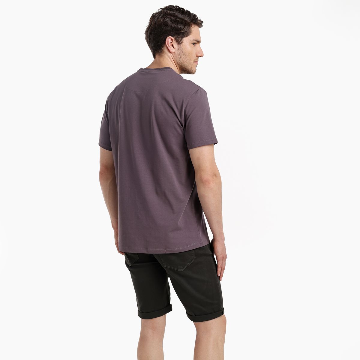 MOSSIMO - Camiseta Hombre Manga corta de Algodón Mossimo