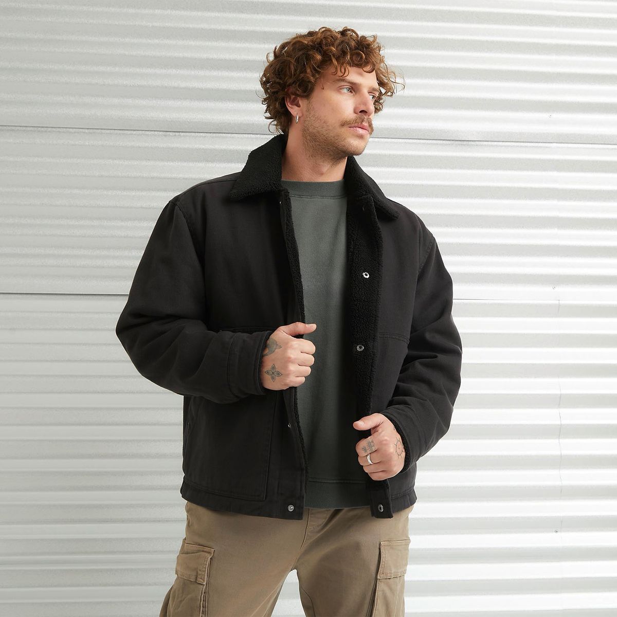 DENIMLAB - Chaqueta Hombre de Algodón Denimlab