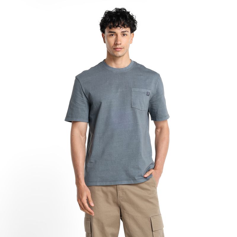 BEARCLIFF - Camiseta Hombre Manga corta de Algodón Bearcliff