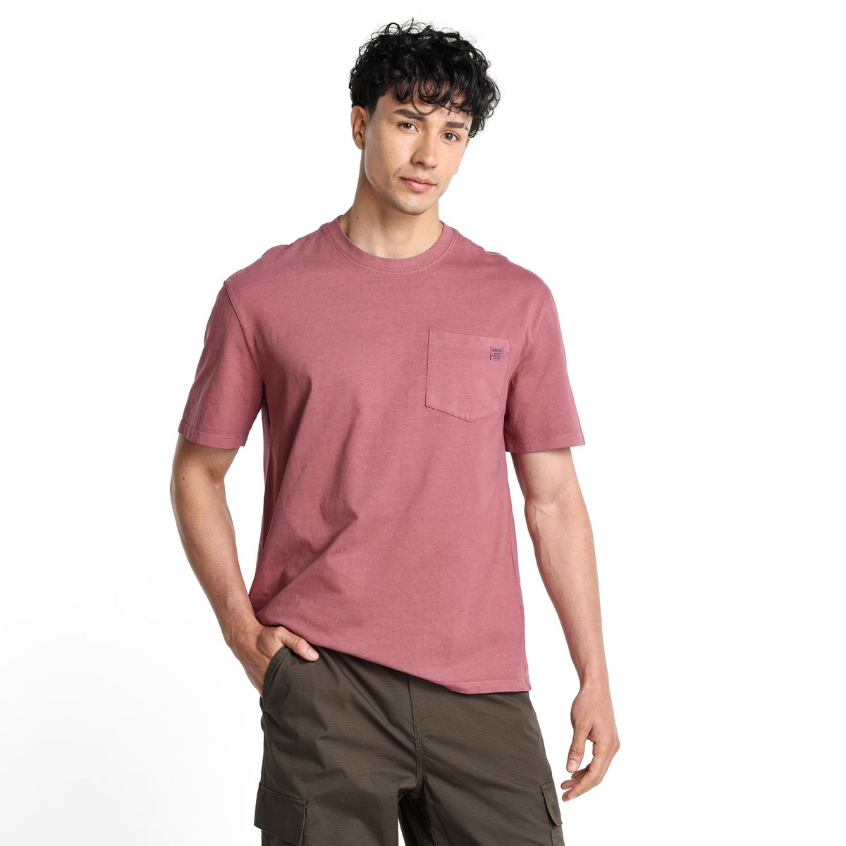 BEARCLIFF - Camiseta Hombre Manga corta de Algodón Bearcliff