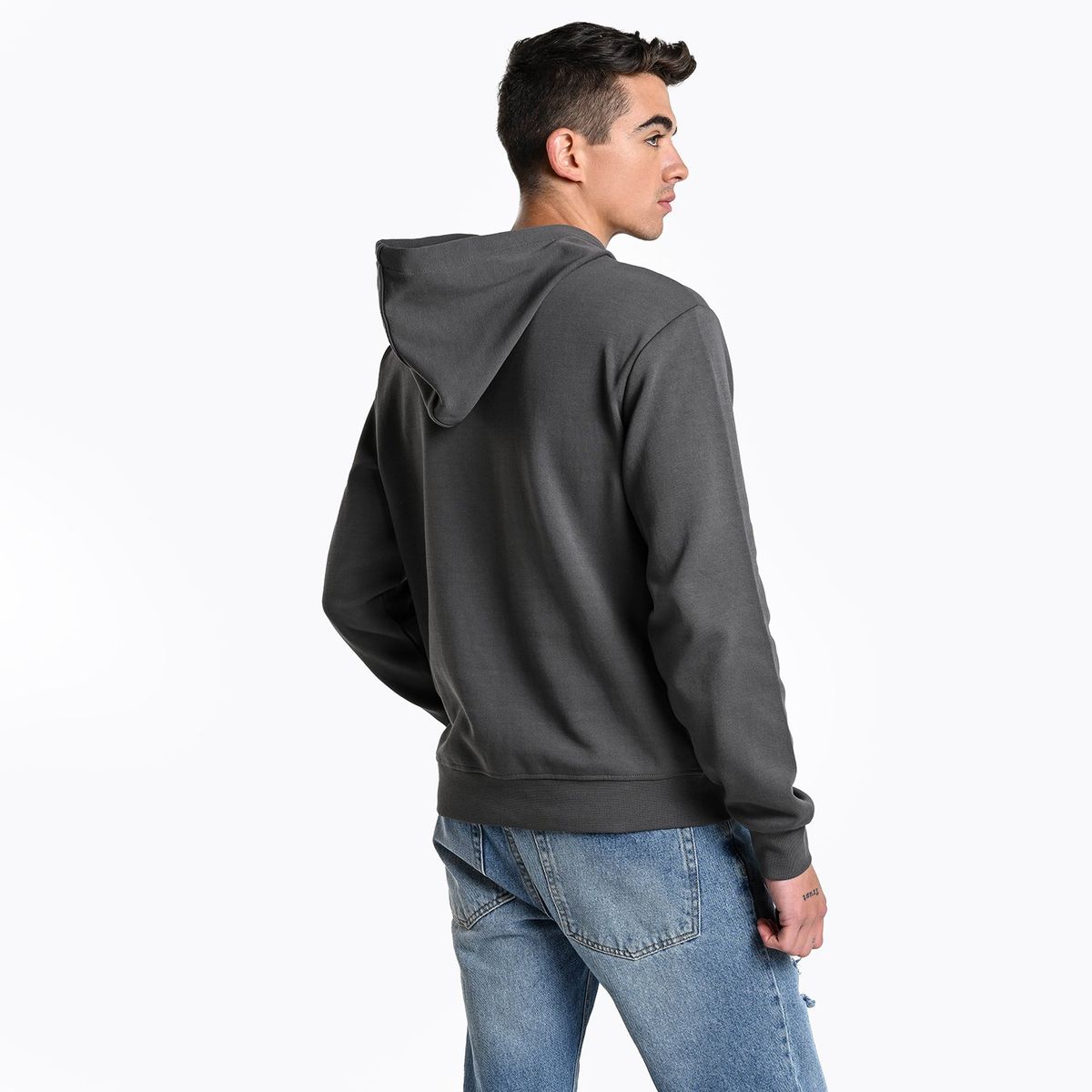 MOSSIMO - Hoodie Hombre con Logo de Algodón Mossimo