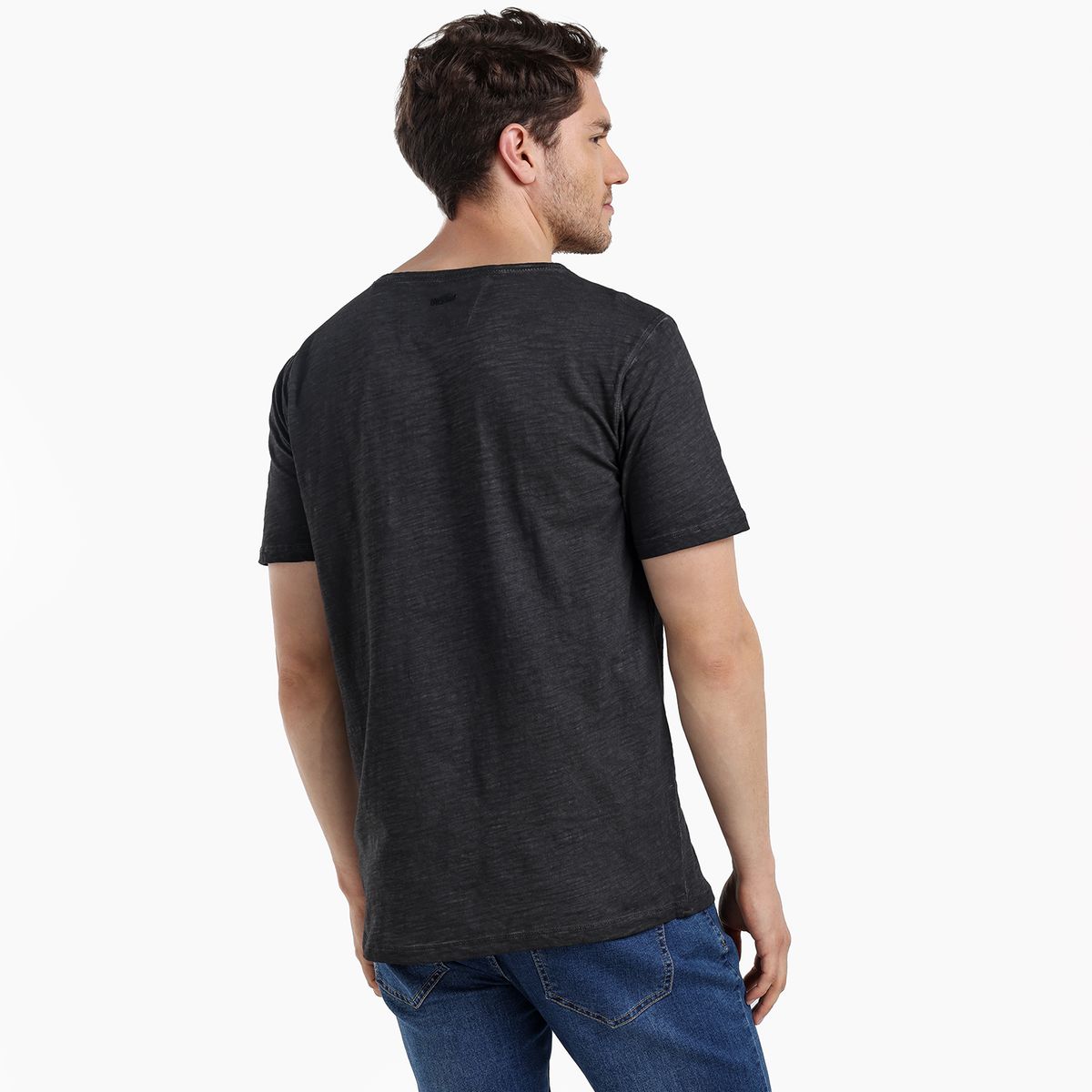 MOSSIMO - Camiseta Hombre Manga corta con Logo de Algodón Mossimo