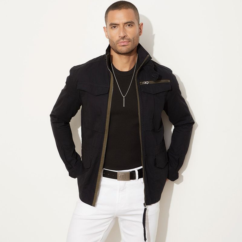 MOSSIMO - Chaqueta Hombre de Algodón Mossimo
