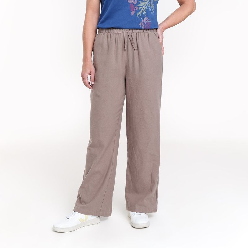 NEWPORT - Pantalón Mujer Tiro alto Newport