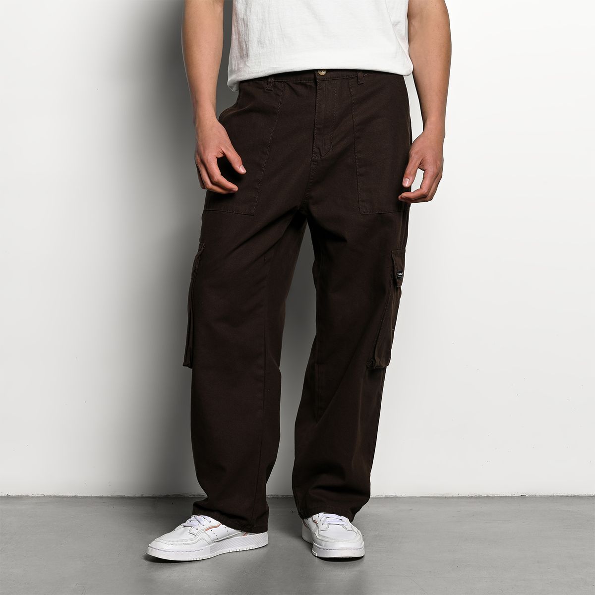 DENIMLAB - Pantalón cargo Hombre de Algodón Denimlab
