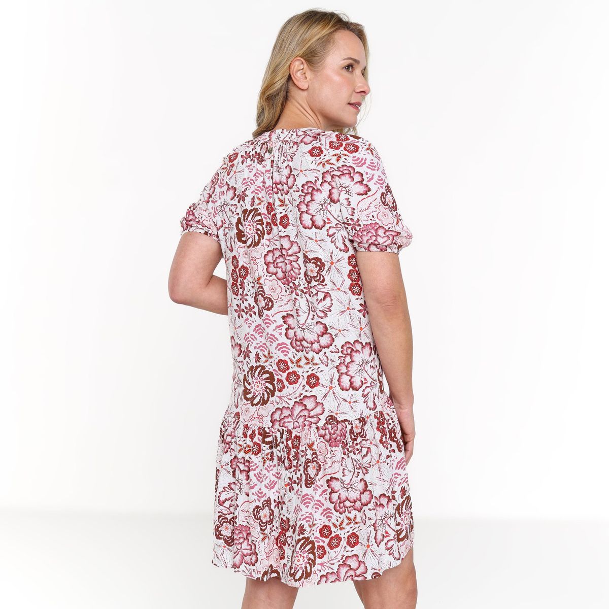 NEWPORT - Vestido Mujer Corto con Estampado Newport