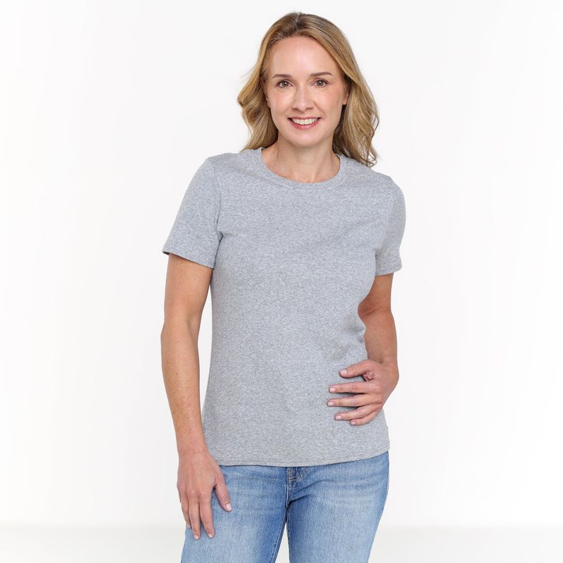 NEWPORT - Camiseta Mujer Manga corta de Algodón Newport