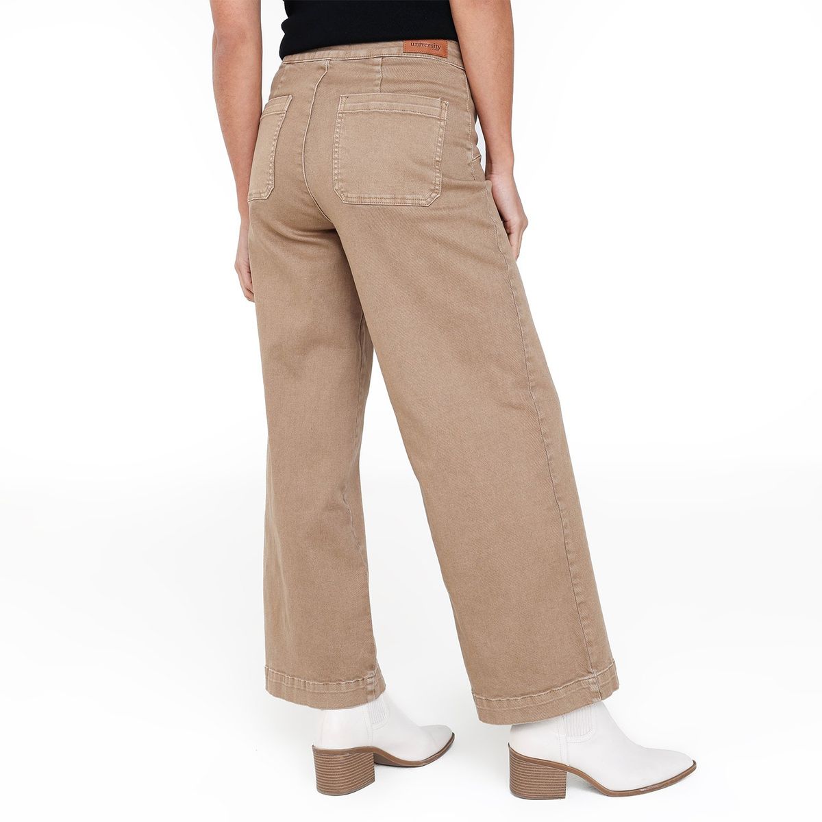 UNIVERSITY CLUB - Jean Wide leg Mujer Tiro medio UCLUB
