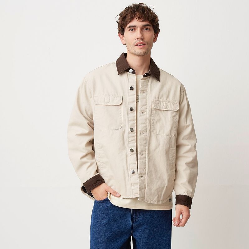 BEARCLIFF - Chaqueta Hombre de Algodón Bearcliff