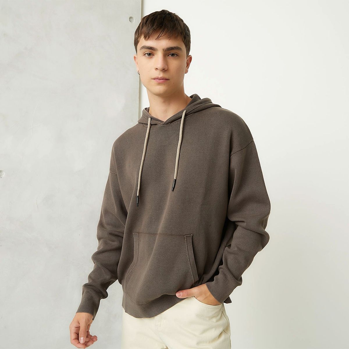 BEARCLIFF - Hoodie Hombre   de Algodón Bearcliff