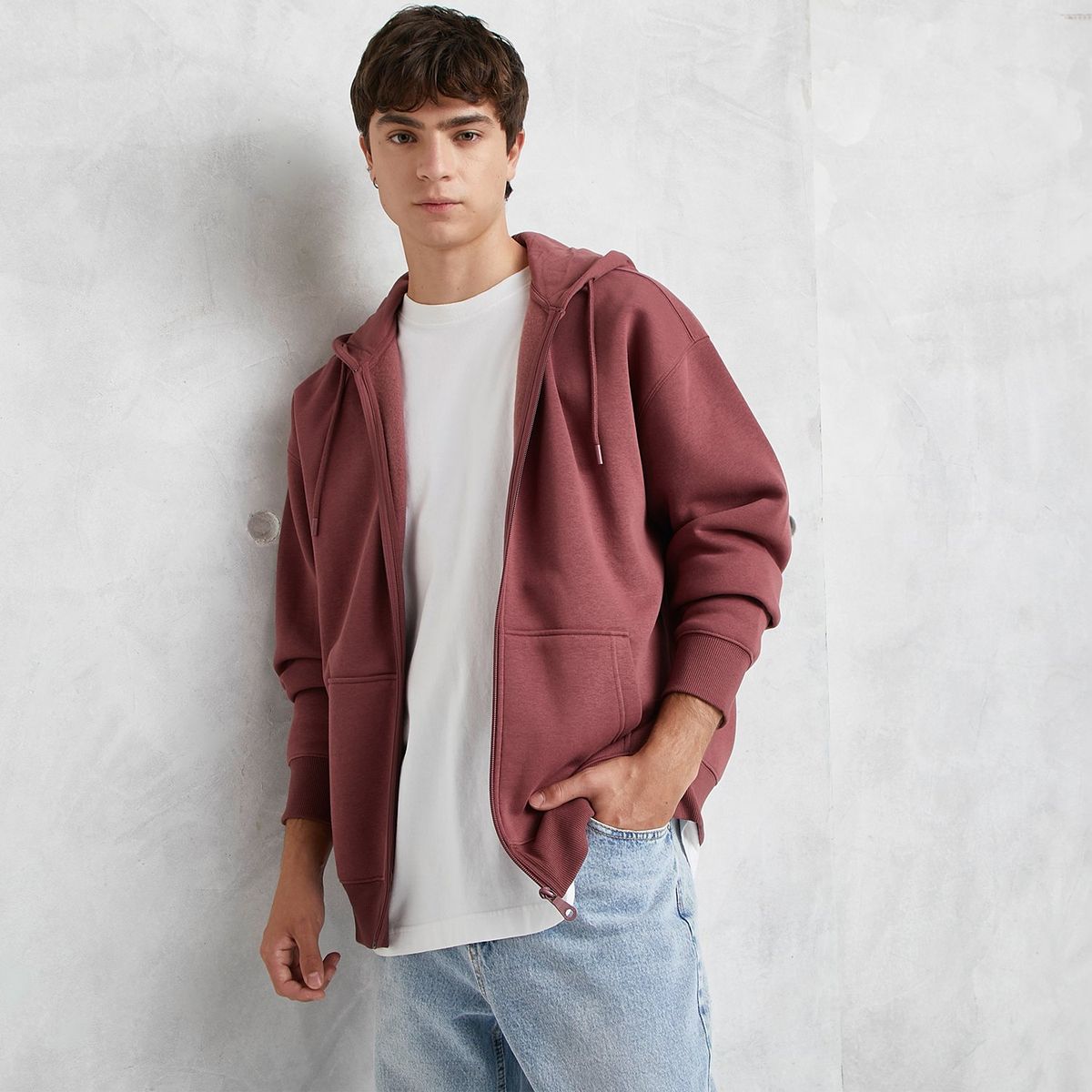 BEARCLIFF - Hoodie Hombre de Algodón Bearcliff