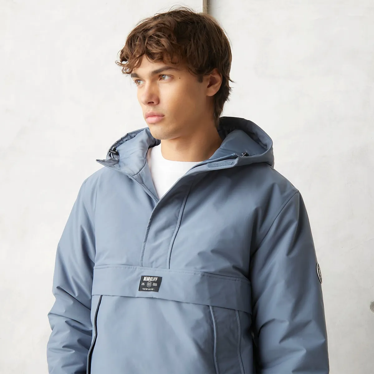 BEARCLIFF - Chaqueta Hombre Acolchada de Poliester Bearcliff