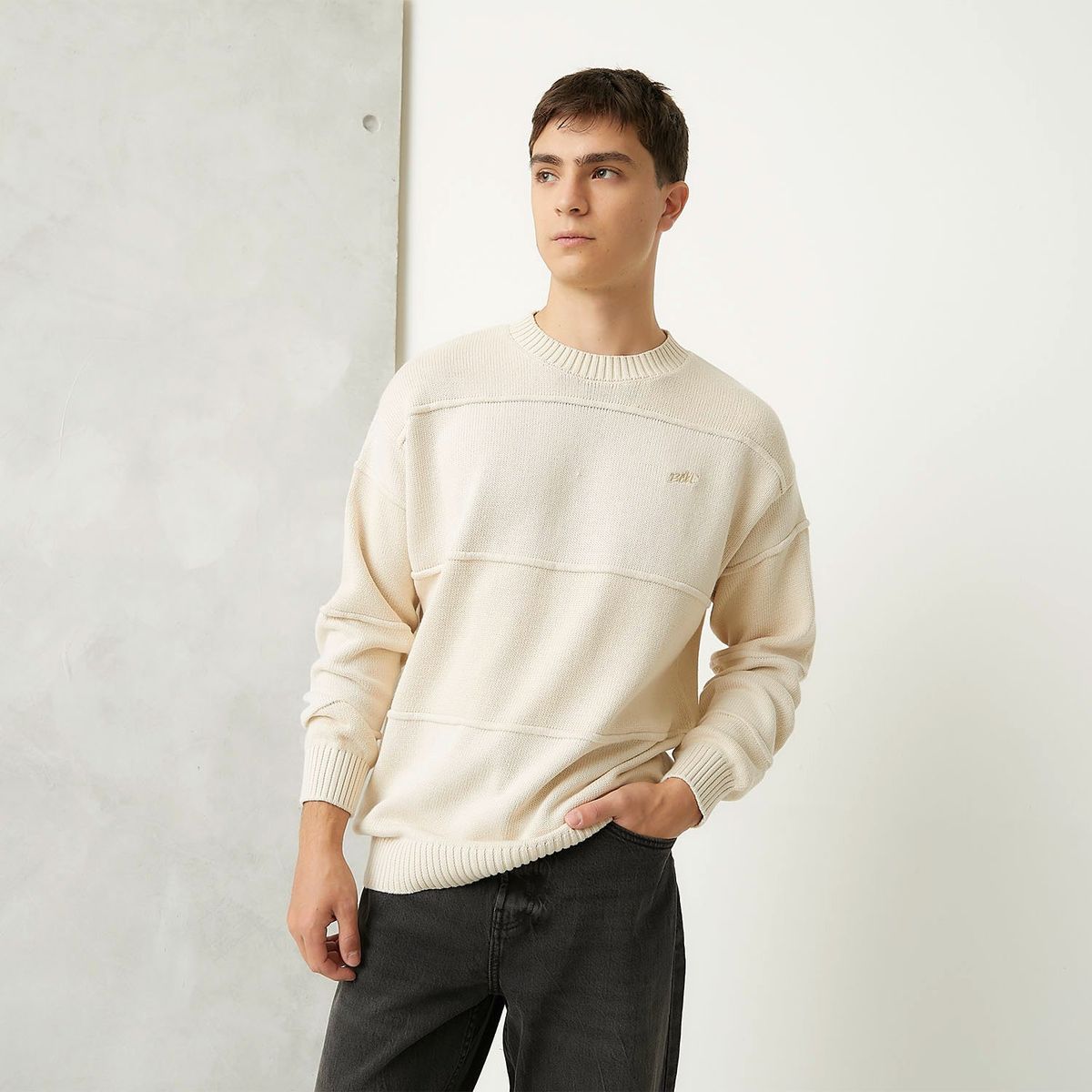 BEARCLIFF - Saco Hombre Tejido de Algodón Bearcliff