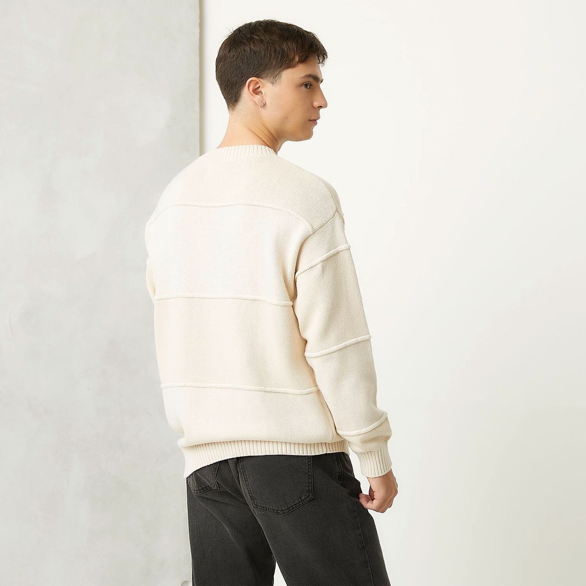 BEARCLIFF - Saco Hombre Tejido de Algodón Bearcliff