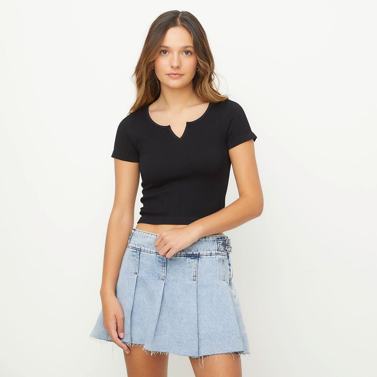 SYBILLA - Blusa Mujer Manga corta Sybilla