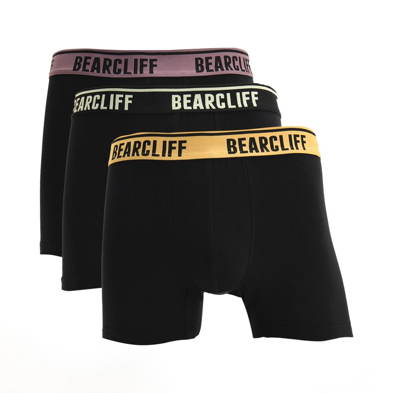 BEARCLIFF - Boxer Hombre Pack de 3 de Algodón Bearcliff
