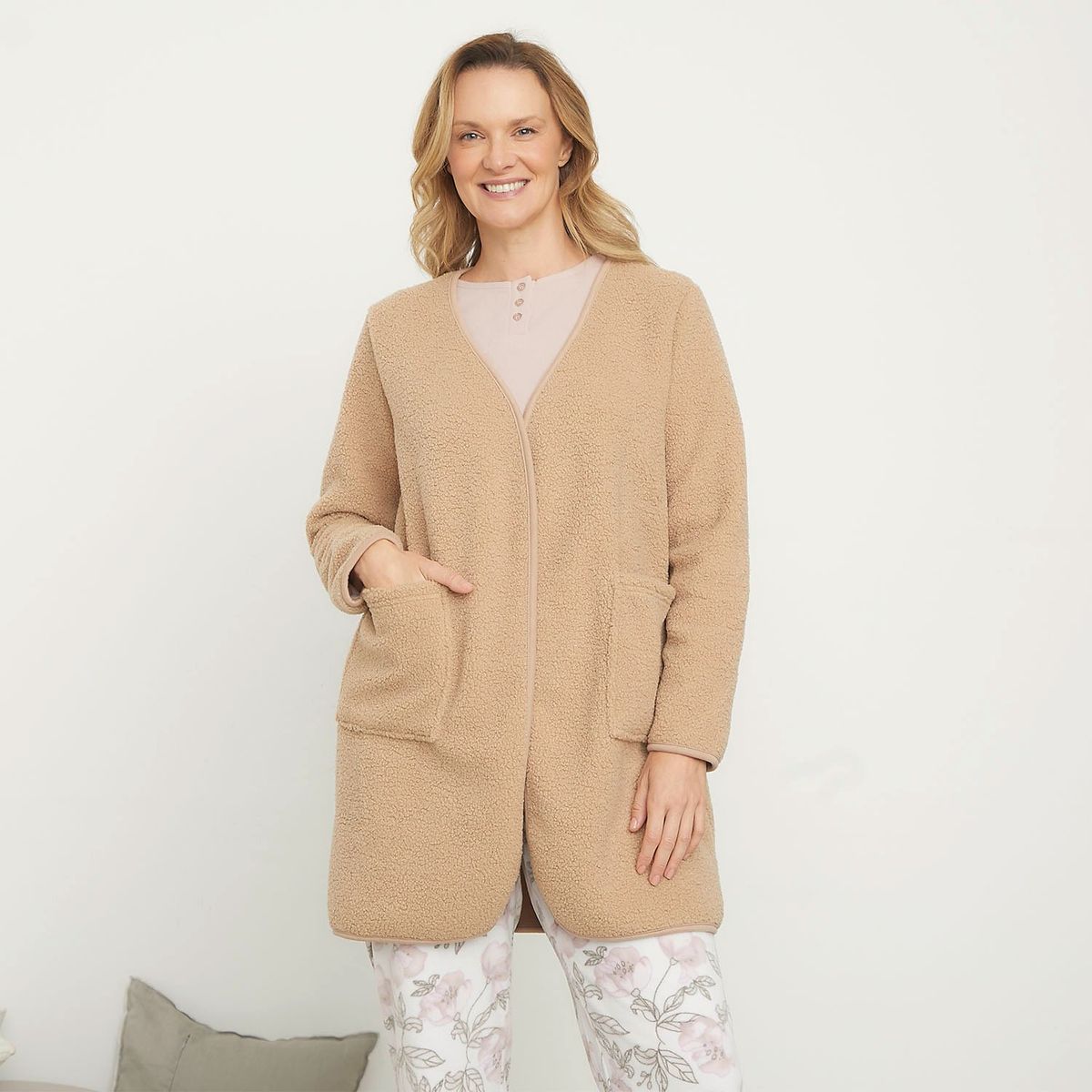 SOUTHLAND - Bata para dormir para Mujer Manga larga Southland