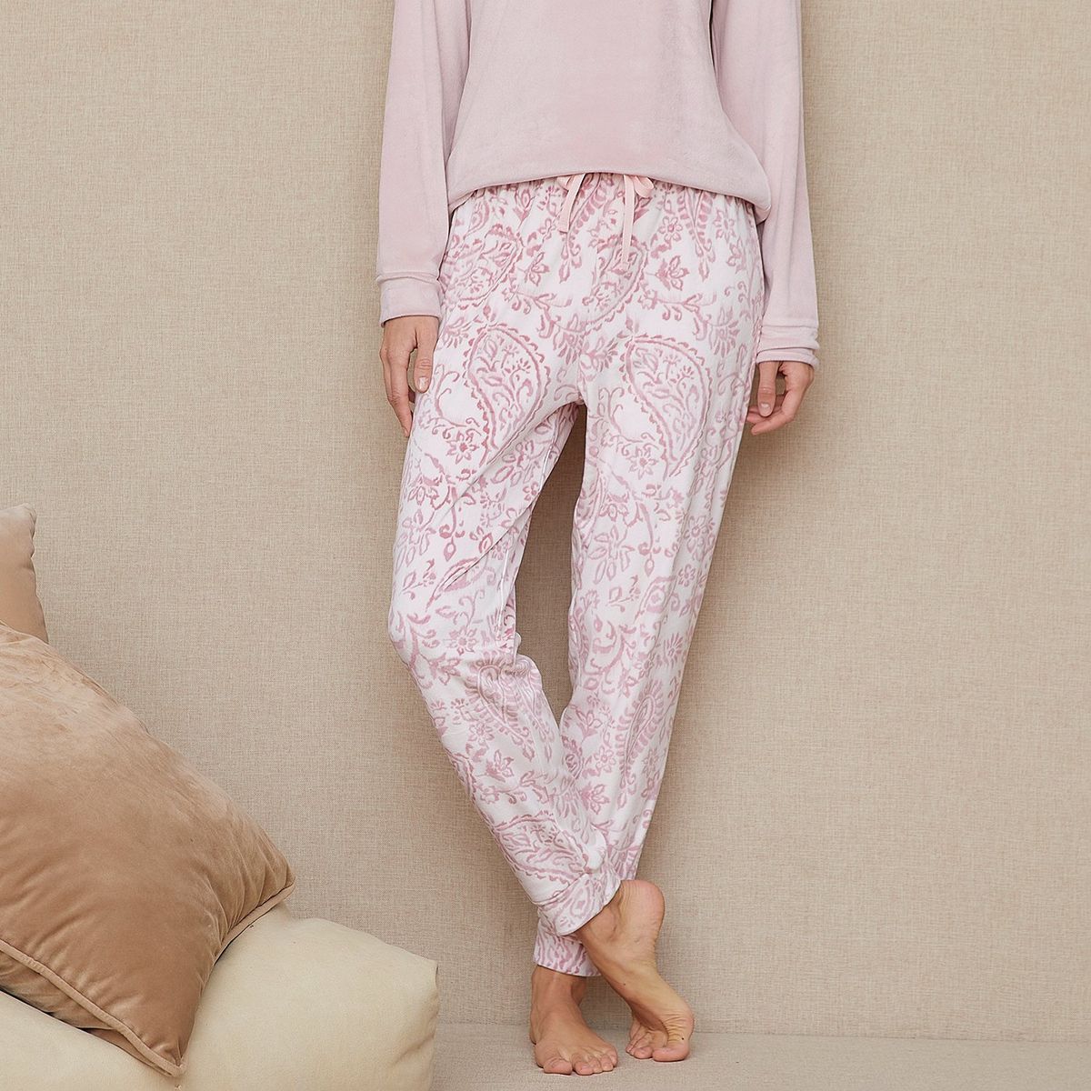 BLU - Pantalón de pijama Mujer Largo  blu