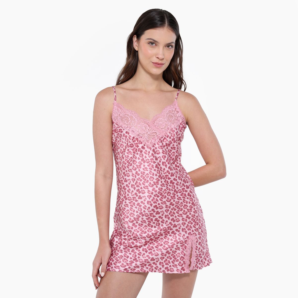 BLU - Vestido de dormir Mujer Corto Blu