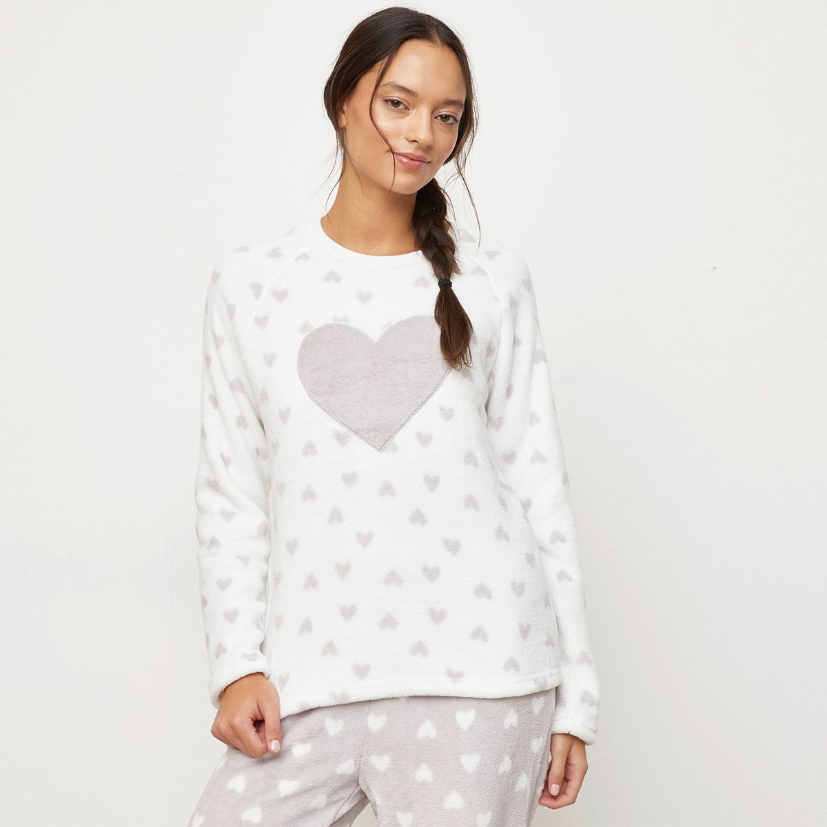 SYBILLA - Conjunto de pijama con pantalón Mujer Largo Manga larga Sybilla