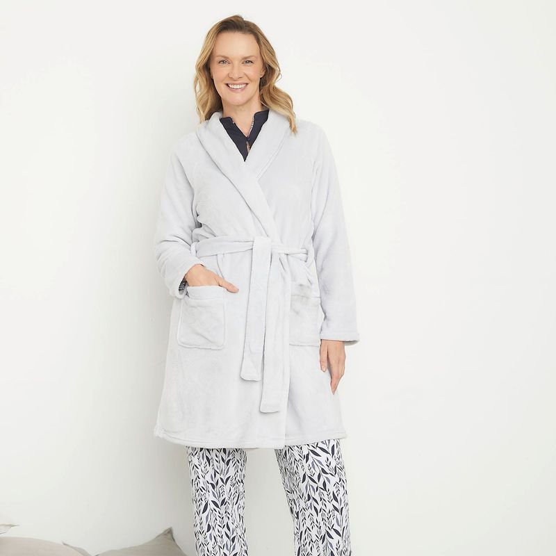 SOUTHLAND - Bata para dormir Mujer Larga Manga larga Southland