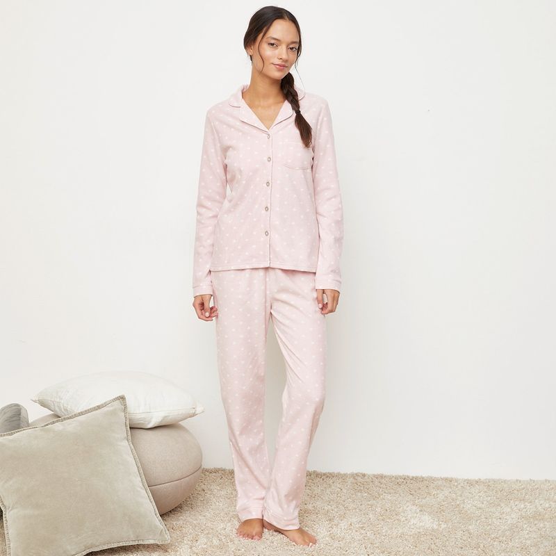 SYBILLA - Pijama completa con pantalón Mujer Largo Manga larga Sybilla