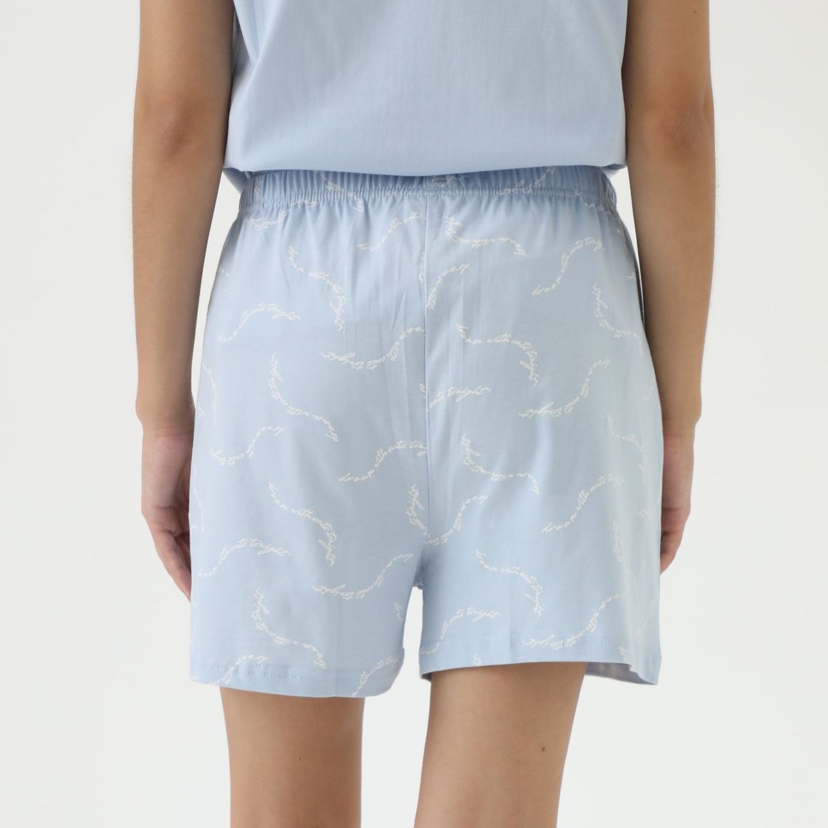 SYBILLA - Short de pijama Mujer Corto de Algodón Sybilla