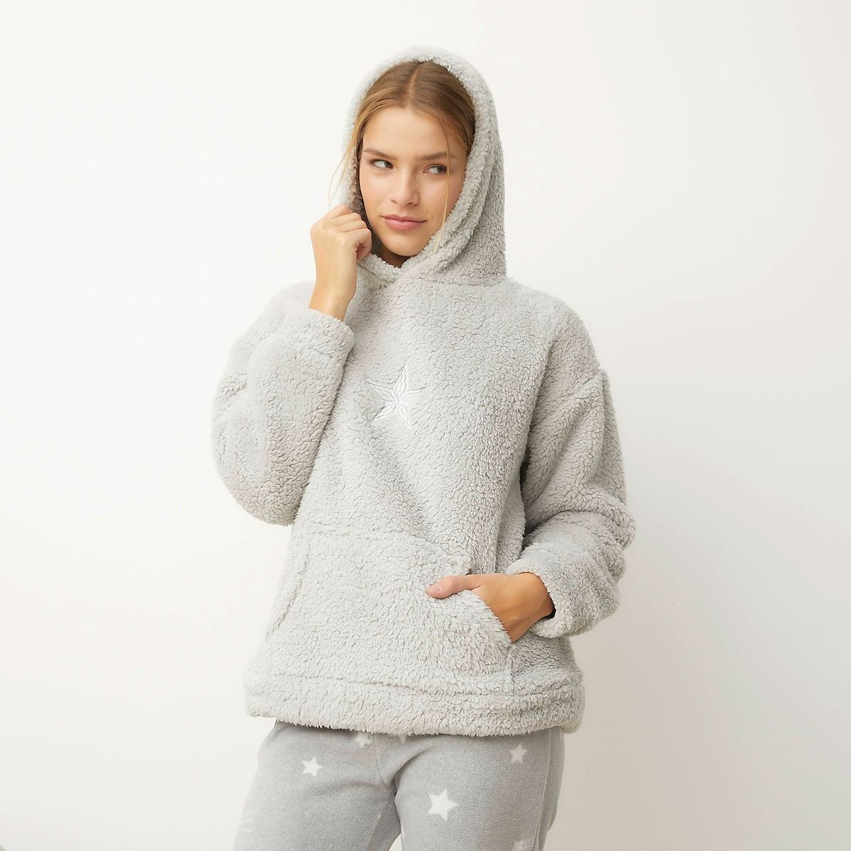 SYBILLA - Pijama completa con pantalón para Mujer Manga larga Sybilla