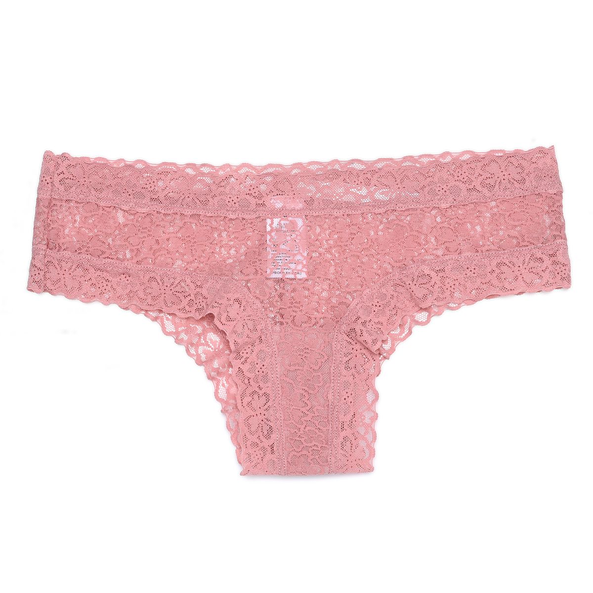 SYBILLA - Panti Clásico con Encaje para Mujer Sybilla