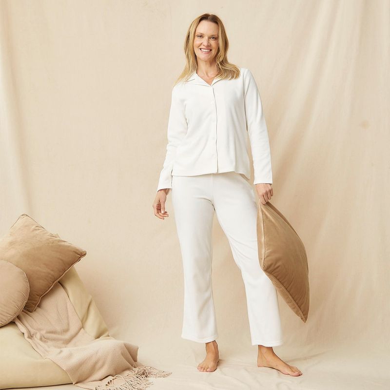 SOUTHLAND - Pijama completa con pantalón Mujer Largo Manga larga  Southland