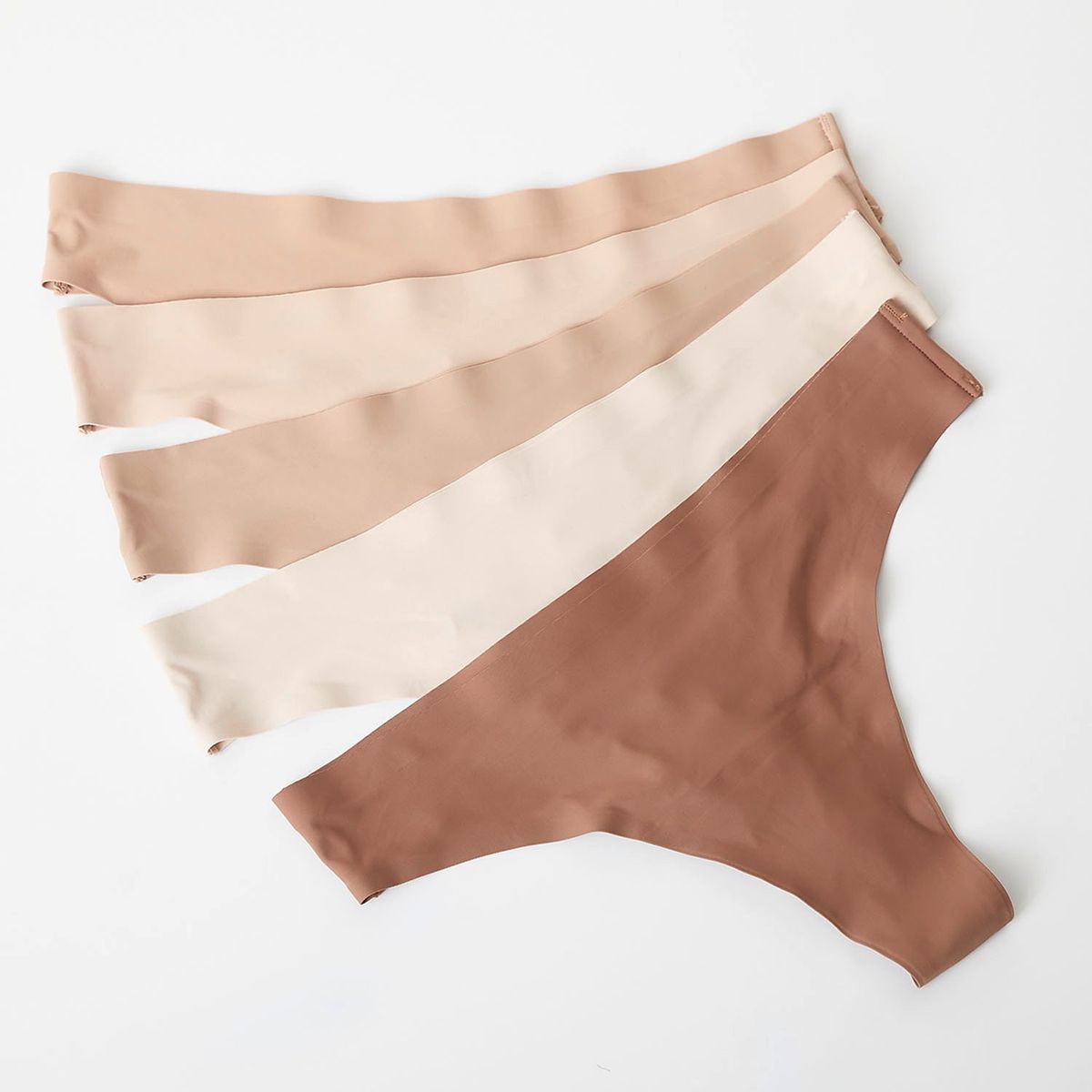 BLU - Tanga Brasilera Pack de 5 Mujer Blu