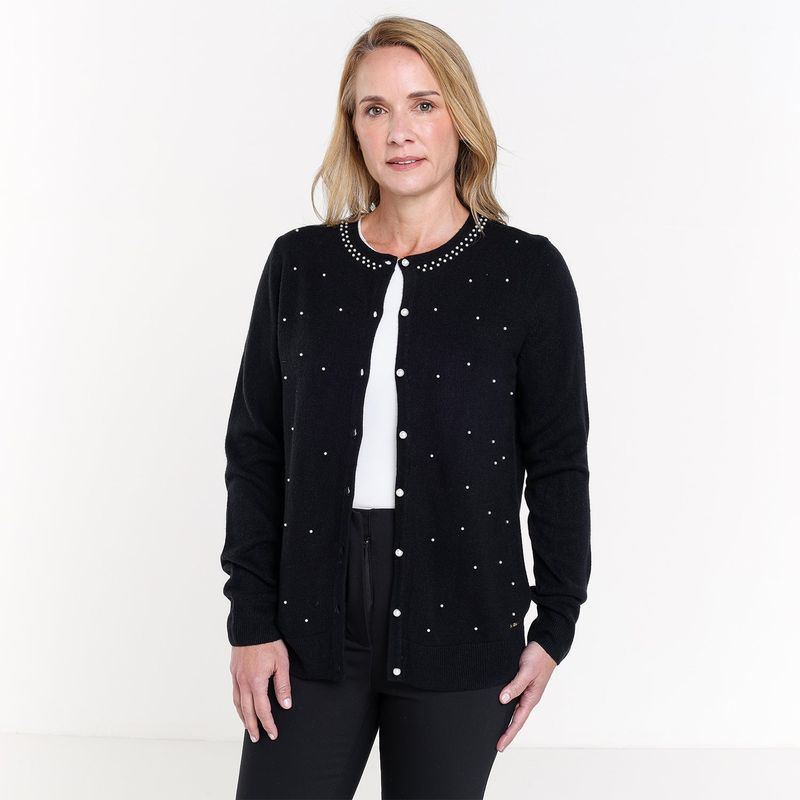 SOUTHLAND - Cardigan Mujer Con aplique Southland