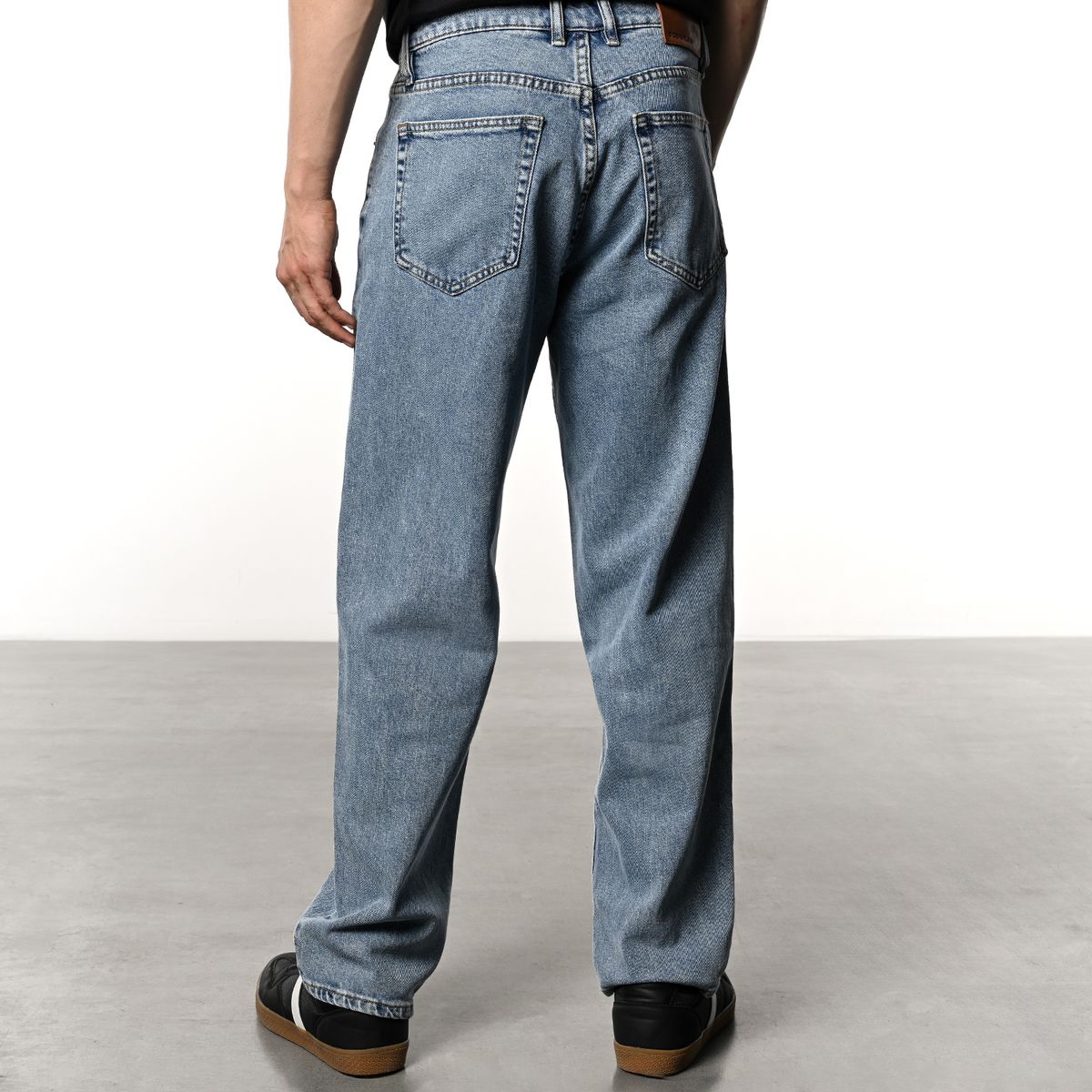 DENIMLAB - Jean 5 Bolsillos Hombre Baggy de Algodón Denimlab