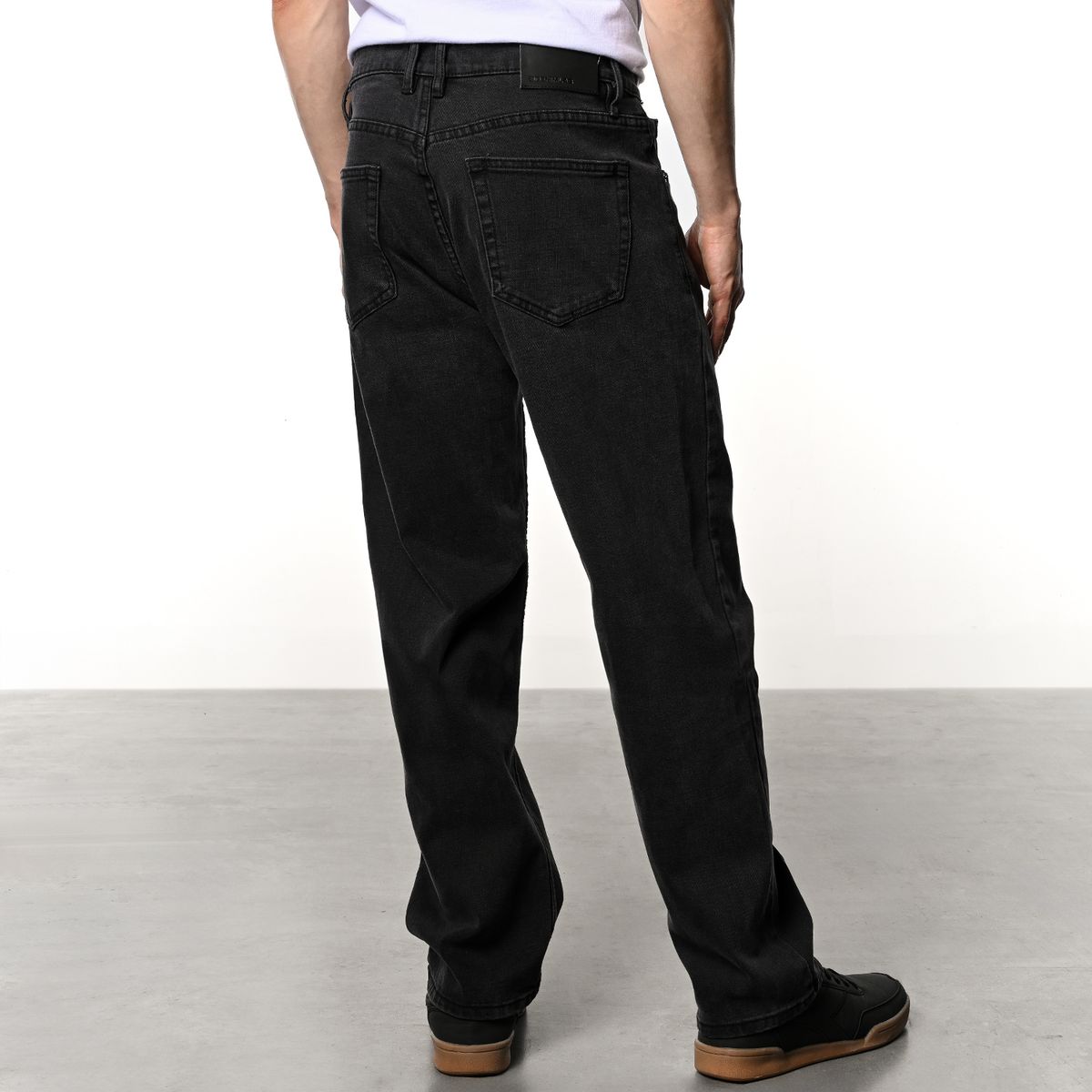 DENIMLAB - Jean 5 Bolsillos Hombre Baggy de Algodón Denimlab