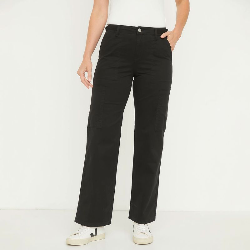 NEWPORT - Pantalón Cargo Mujer Tiro medio Newport