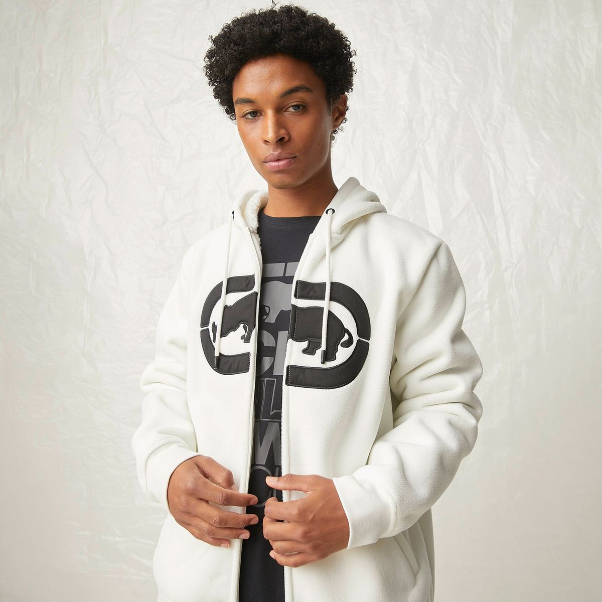 ECKO - Hoodie Hombre Con Logo de Poliéster Ecko