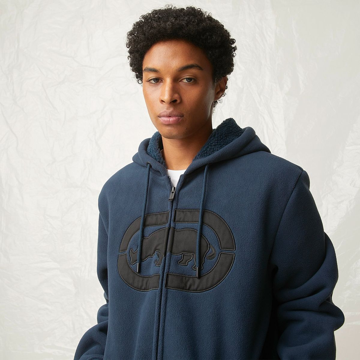 ECKO - Hoodie Hombre Con Logo de Poliéster Ecko